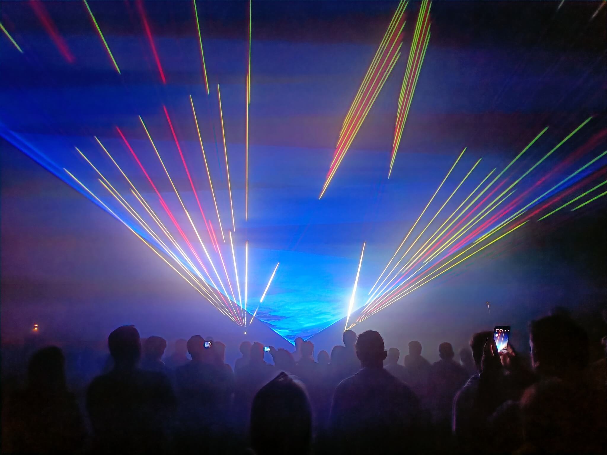Laser show photo