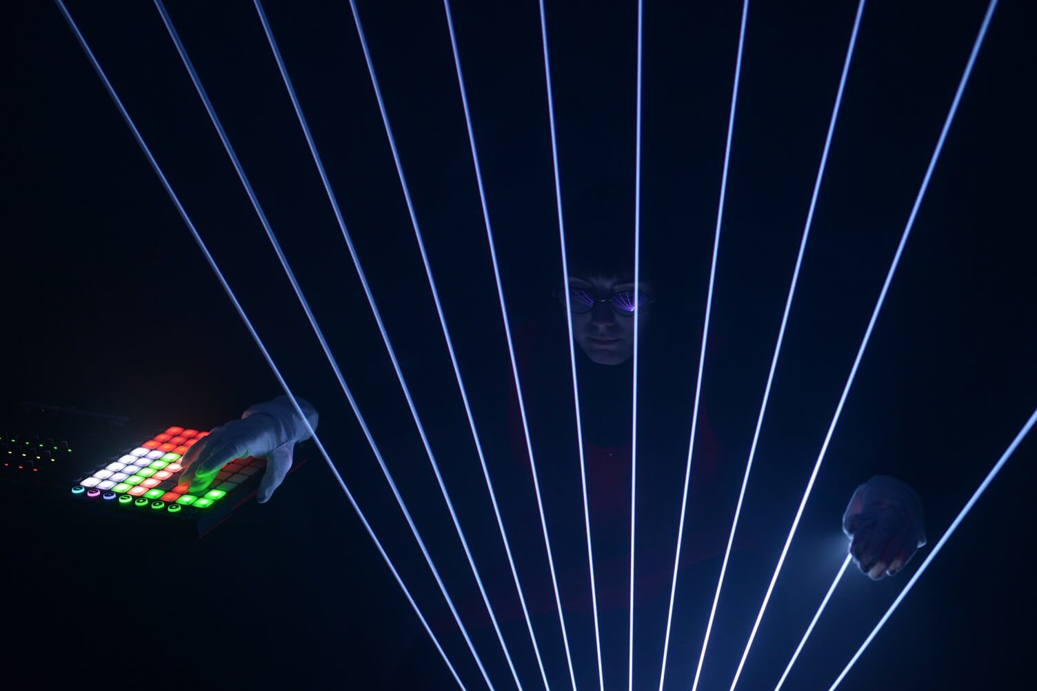 Laser show photo